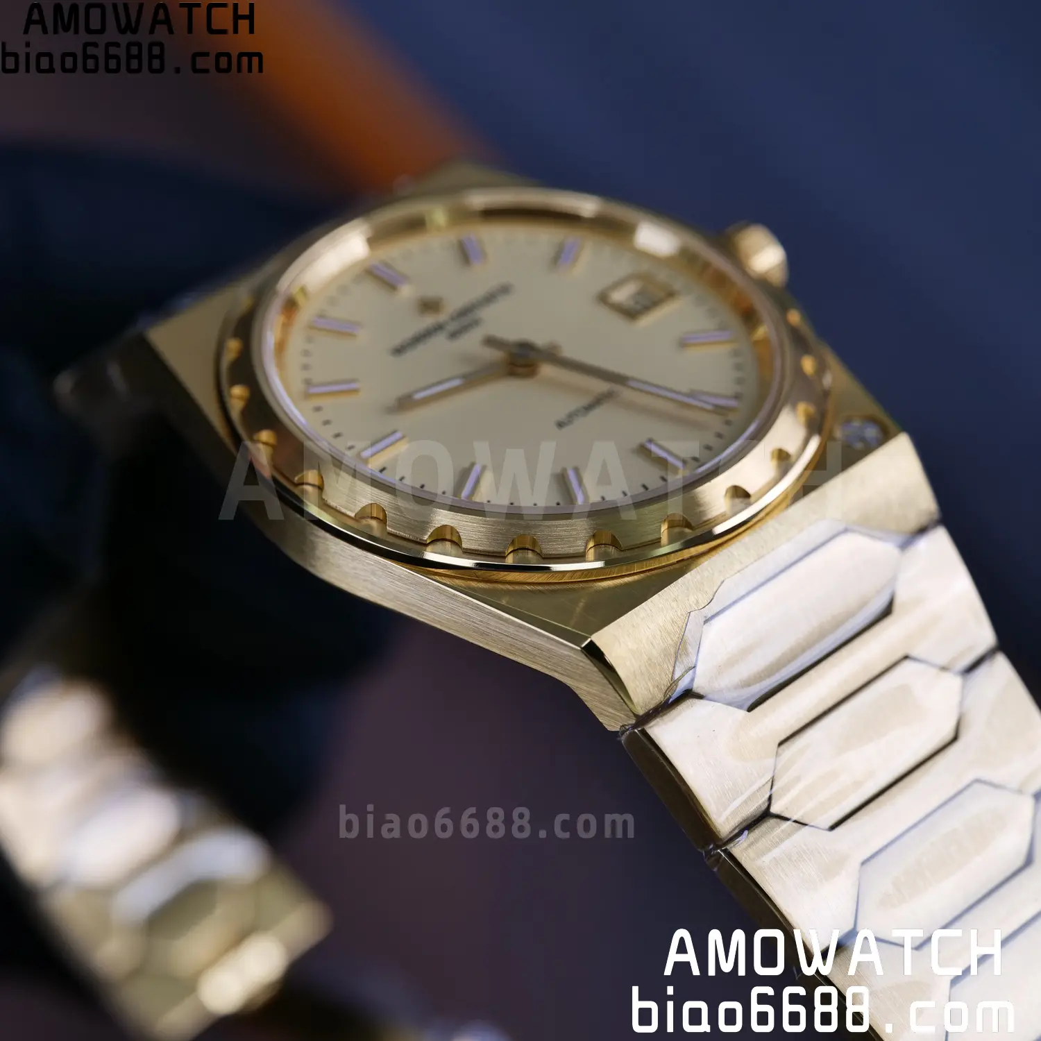 VC Historiques 4200H/222 YG PPF 1:1 Best Edition Blue Dial on SS Bracelet A2455 81 4f6db502d758cf5 阿默表行AmoWatch