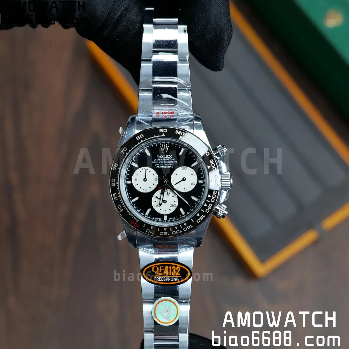 Rolex Daytona 126529LN Le Mans QF 1:1 Best Edition on SS Brcelet SH4132 Tungsten Heavy V13 Free Spring 86 4f8dfcea647b531 AMO Watch