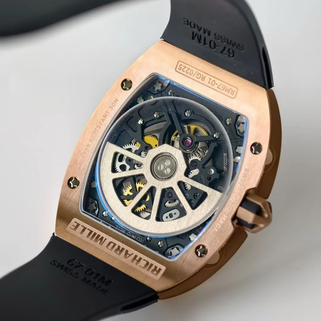 RICHARD MILLE RM67-01 AVF Best Edition Skeleton Dial on Black Rubber Strap CRMA6 23 52de982be36cf06 阿默表行AmoWatch