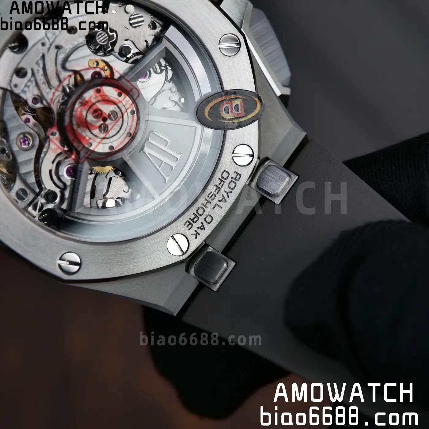 AP Royal Oak Offshore 43mm 26420so SS DDF 1:1 Best Edition Gray/Blue Dial on Gray Rubber Strap DD4401 Super Clone 94 58d037e679add80 阿默表行AmoWatch