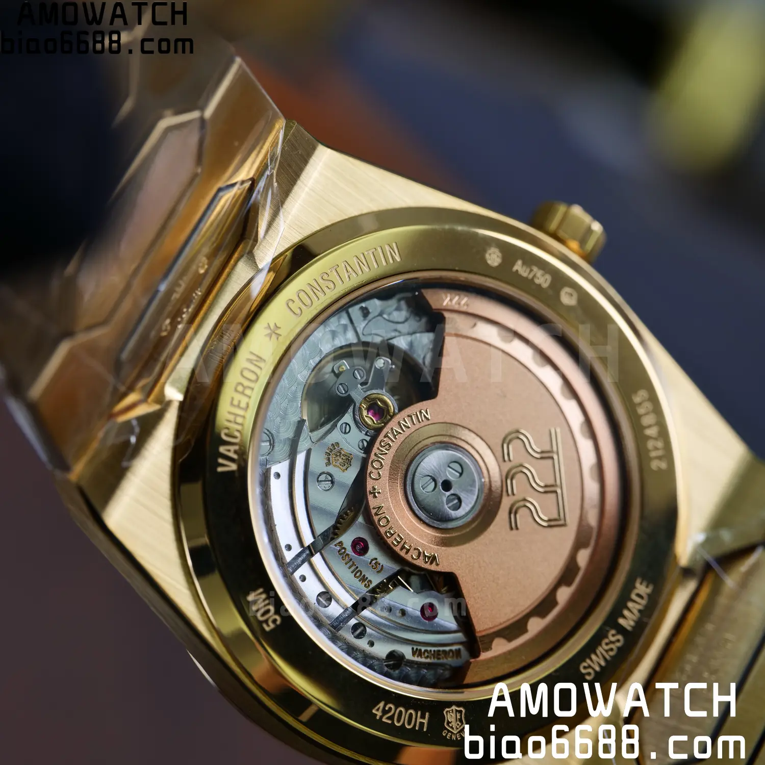 VC Historiques 4200H/222 YG PPF 1:1 Best Edition Blue Dial on SS Bracelet A2455 93 5fd8d24bc201993 阿默表行AmoWatch