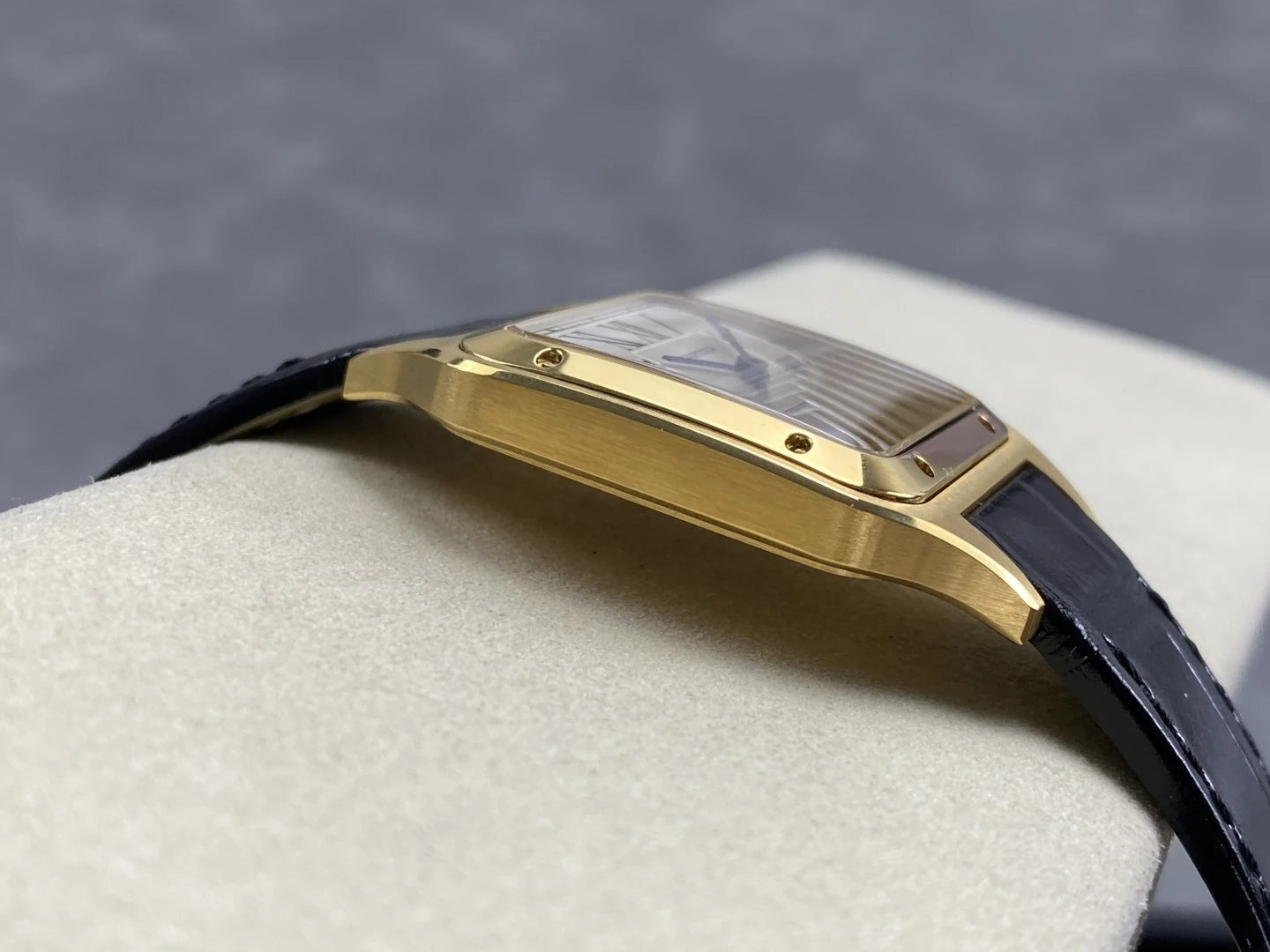Cartier Santos Dumont YG Large F1 Factory 1:1 Best Edition white Dial Quartz 35 60e15d657f71044 阿默表行AmoWatch