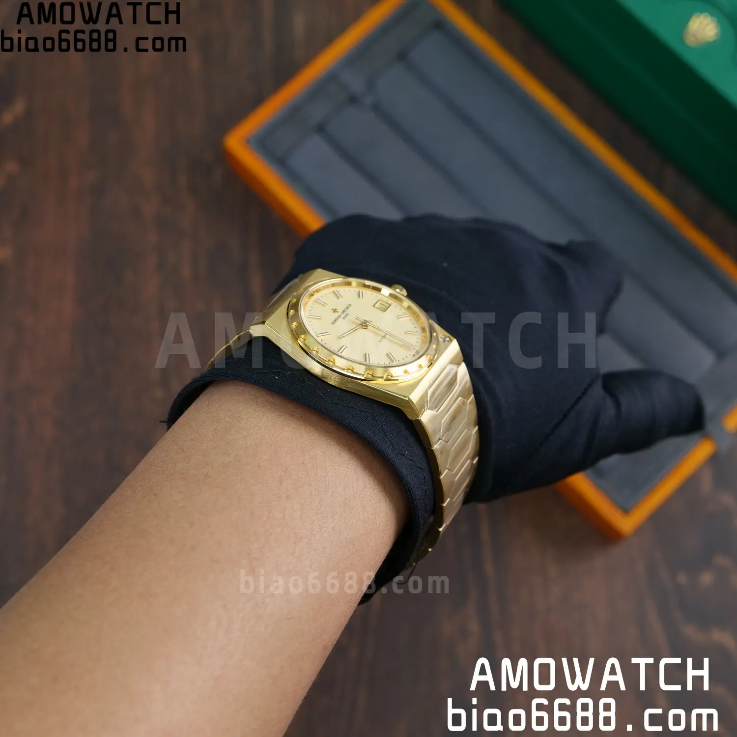 VC Historiques 4200H/222 YG PPF 1:1 Best Edition Blue Dial on SS Bracelet A2455 105 60f6ef730d6e488 阿默表行AmoWatch