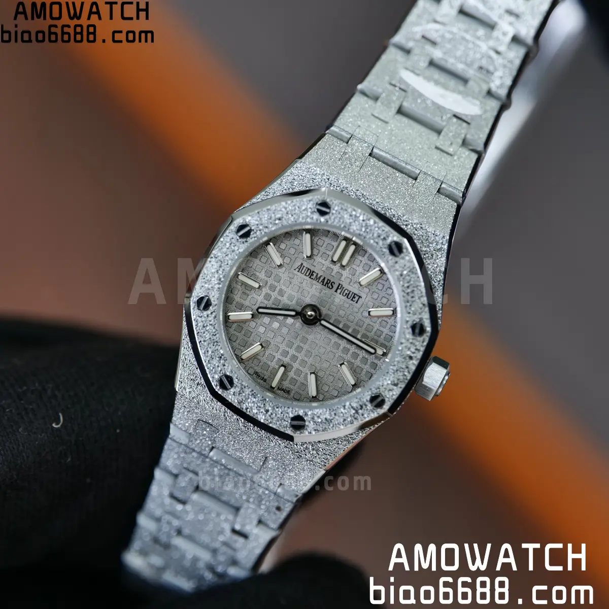 AUDEMARS PIGUET Lady Royal Oak 67630 23mm SS TW Best Edition Silver Dial Swiss Quartz 101 63406628cc12ff5 阿默表行AmoWatch