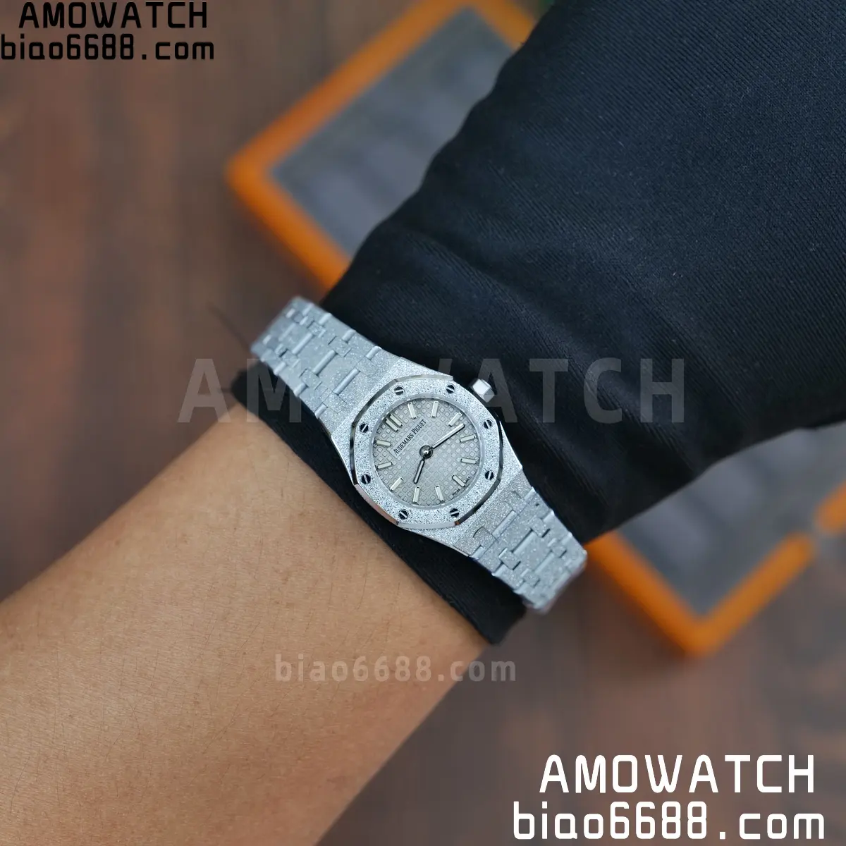 AUDEMARS PIGUET Lady Royal Oak 67630 23mm SS TW Best Edition Silver Dial Swiss Quartz 117 635b2dd39e91325 阿默表行AmoWatch