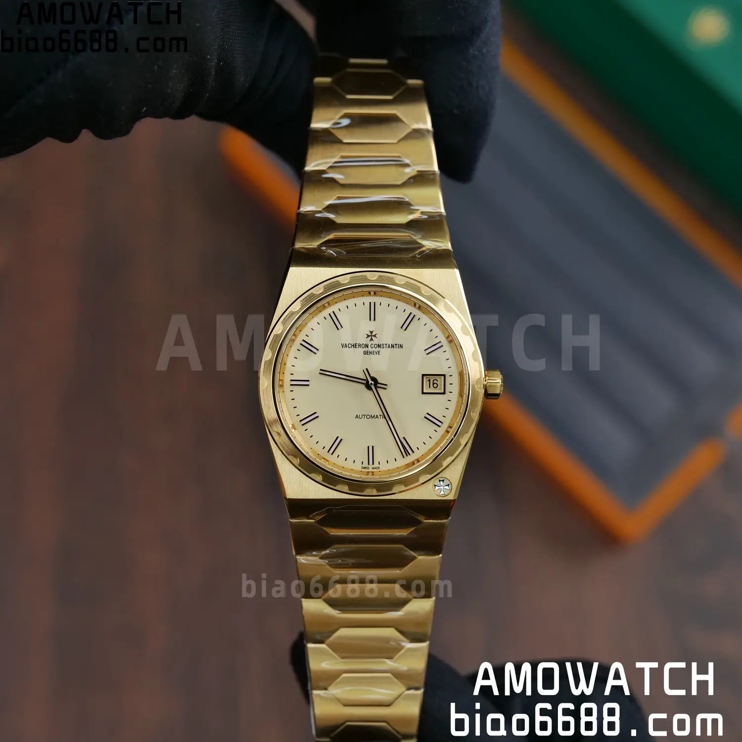 VC Historiques 4200H/222 YG PPF 1:1 Best Edition Blue Dial on SS Bracelet A2455 78 6996073b757f9bf 阿默表行AmoWatch