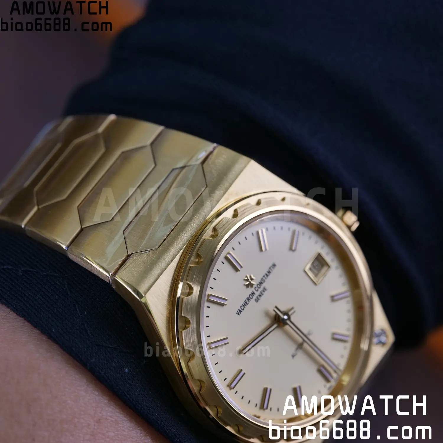 VC Historiques 4200H/222 YG PPF 1:1 Best Edition Blue Dial on SS Bracelet A2455 100 6ab837bd73a03e2 阿默表行AmoWatch