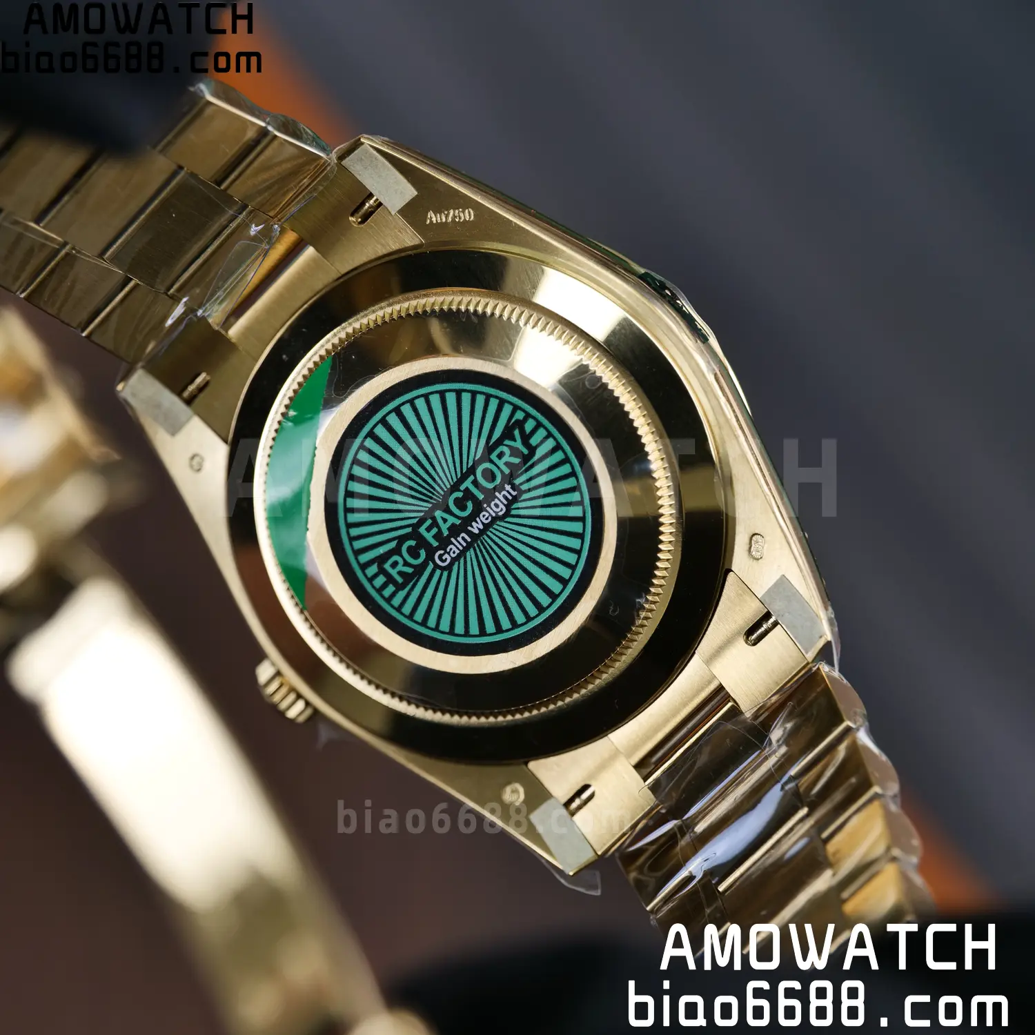 Rolex Day Date 40 YG 228238 RCF 1:1 Best Edition Green Dial on President Bracelet VR3255 (211g) 81 6b9c9cba90fbc15 AMO Watch