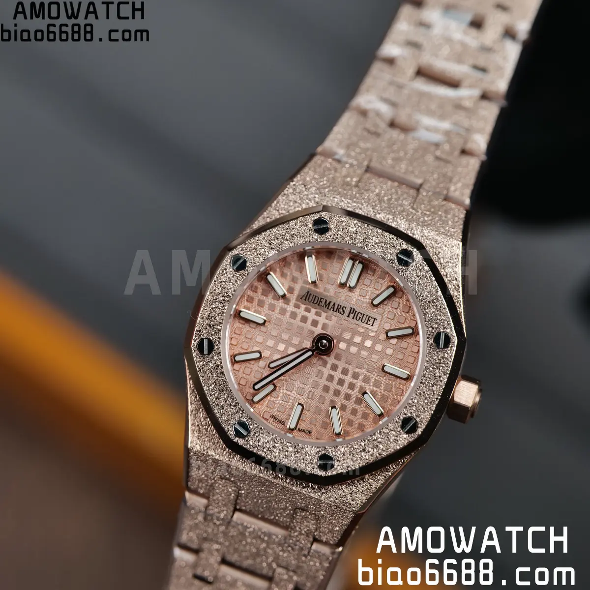 AUDEMARS PIGUET Lady Royal Oak 67630 23mm RG TW Best Edition Silver Dial Swiss Quartz 86 6eff52bc4e2cb3a AMO Watch