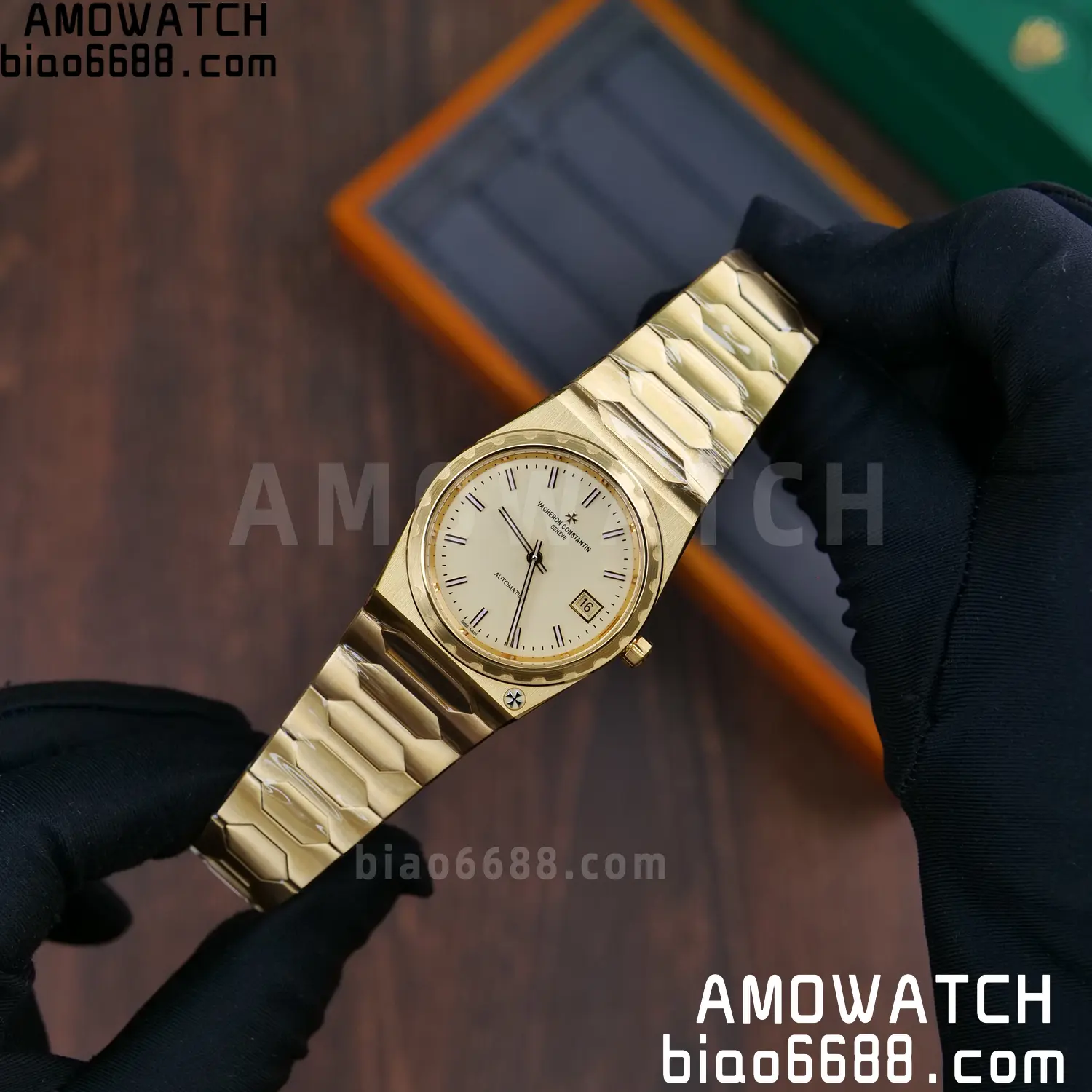 VC Historiques 4200H/222 YG PPF 1:1 Best Edition Blue Dial on SS Bracelet A2455 75 70640bf6e876f35 阿默表行AmoWatch