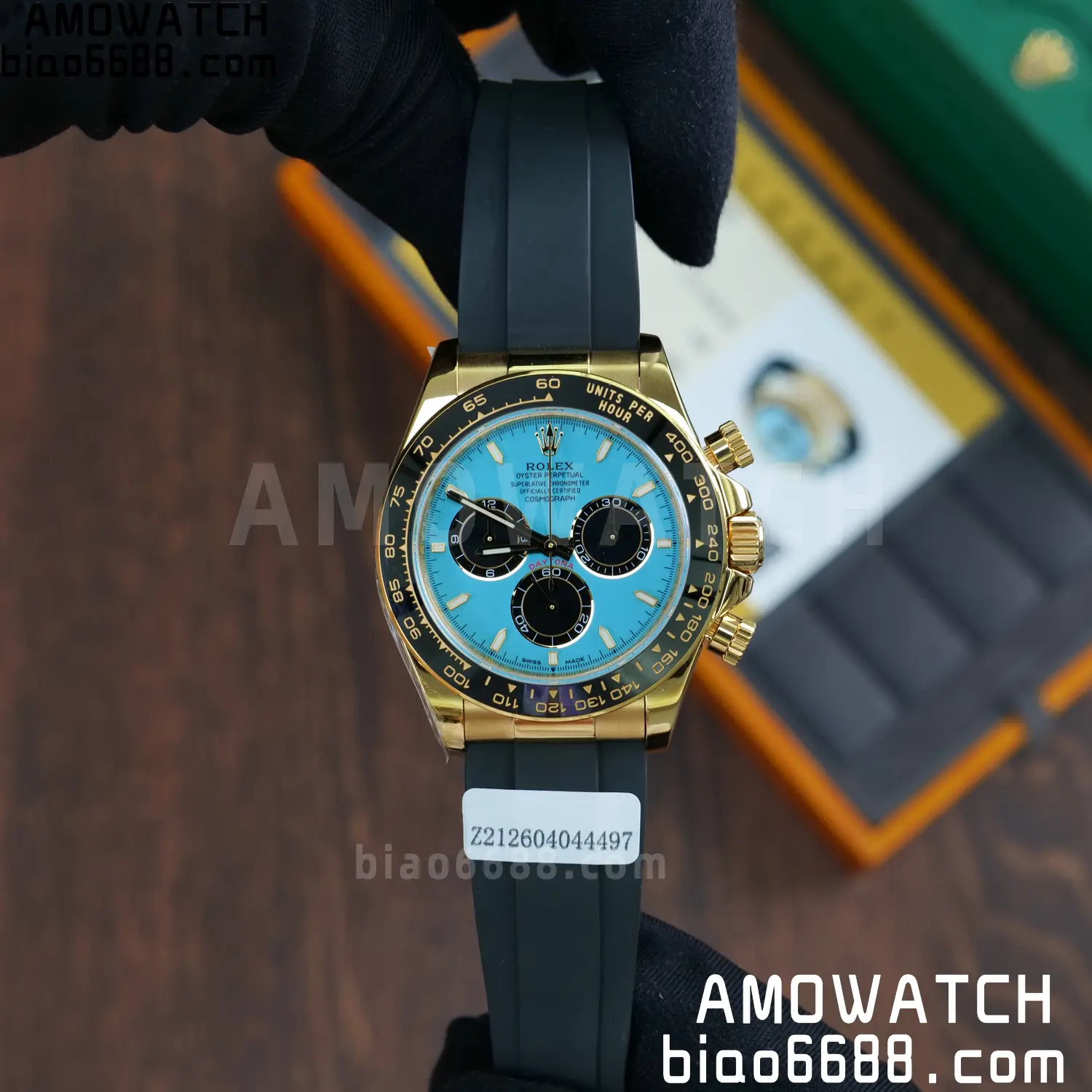 Custom Made Rolex Daytona M126518LN QF 4131 18K Yellow Gold Plated (Weighted) 82 71b74fdcc219bf4 AMO Watch