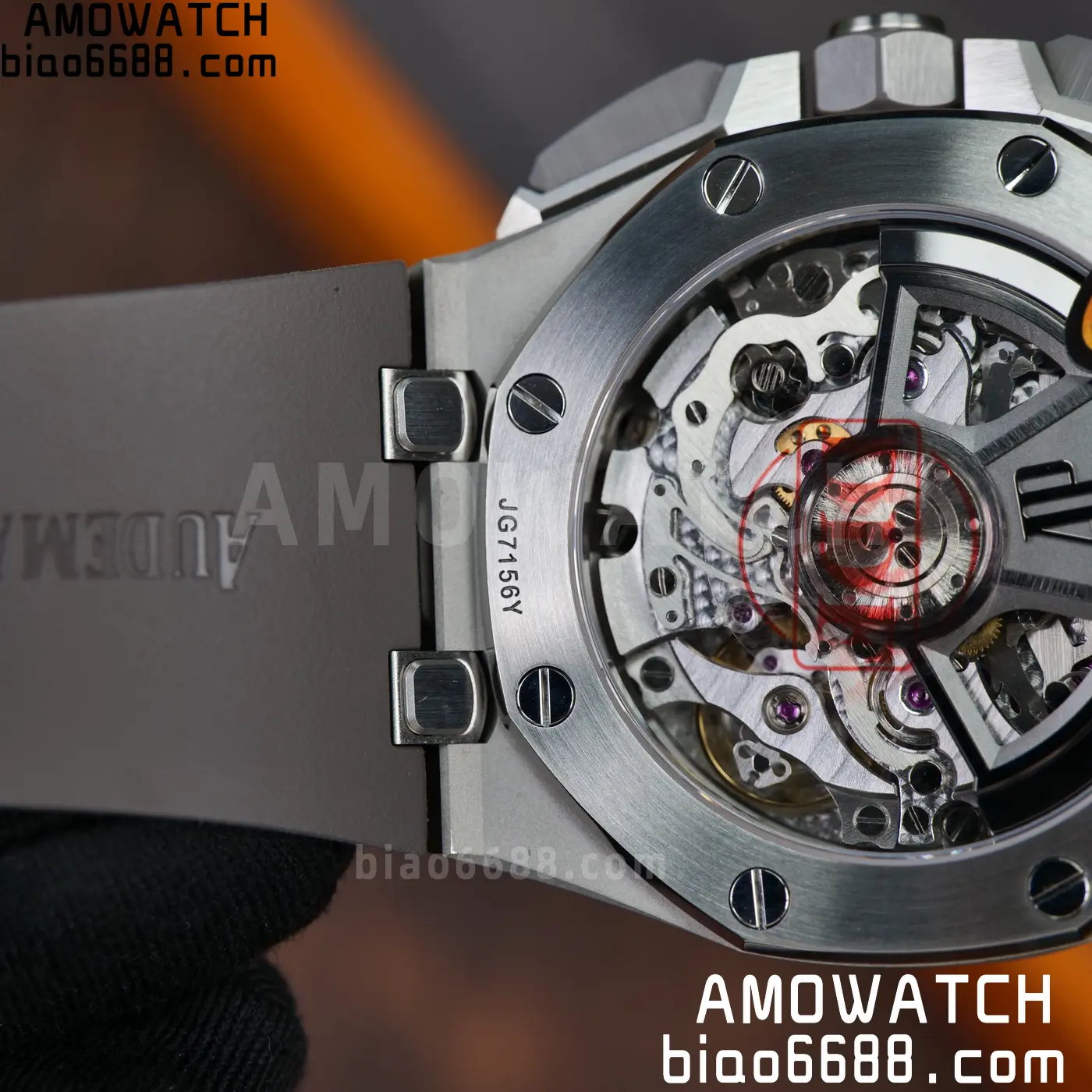 AP Royal Oak Offshore 43mm 26420so SS DDF 1:1 Best Edition Gray/Blue Dial on Gray Rubber Strap DD4401 Super Clone 95 738f8c85006c369 阿默表行AmoWatch