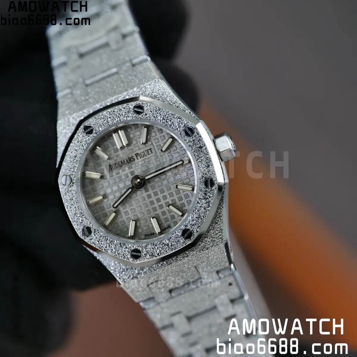 AUDEMARS PIGUET Lady Royal Oak 67630 23mm SS TW Best Edition Silver Dial Swiss Quartz 97 73b2226b2ff6316 阿默表行AmoWatch