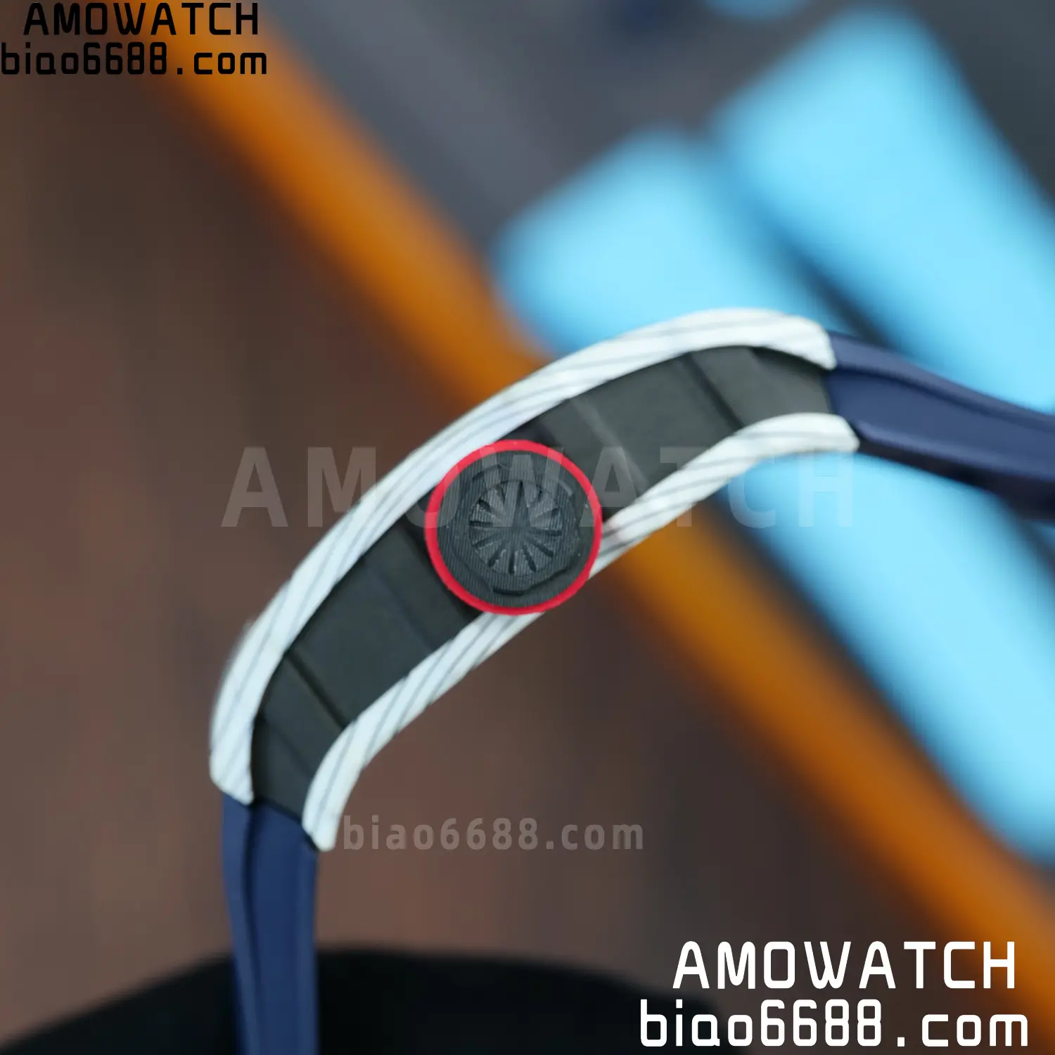 Custom Made RICHARD MILLE RM035 RM35-01 White Carbon BBR 84 75b15e0a774a317 AMO Watch