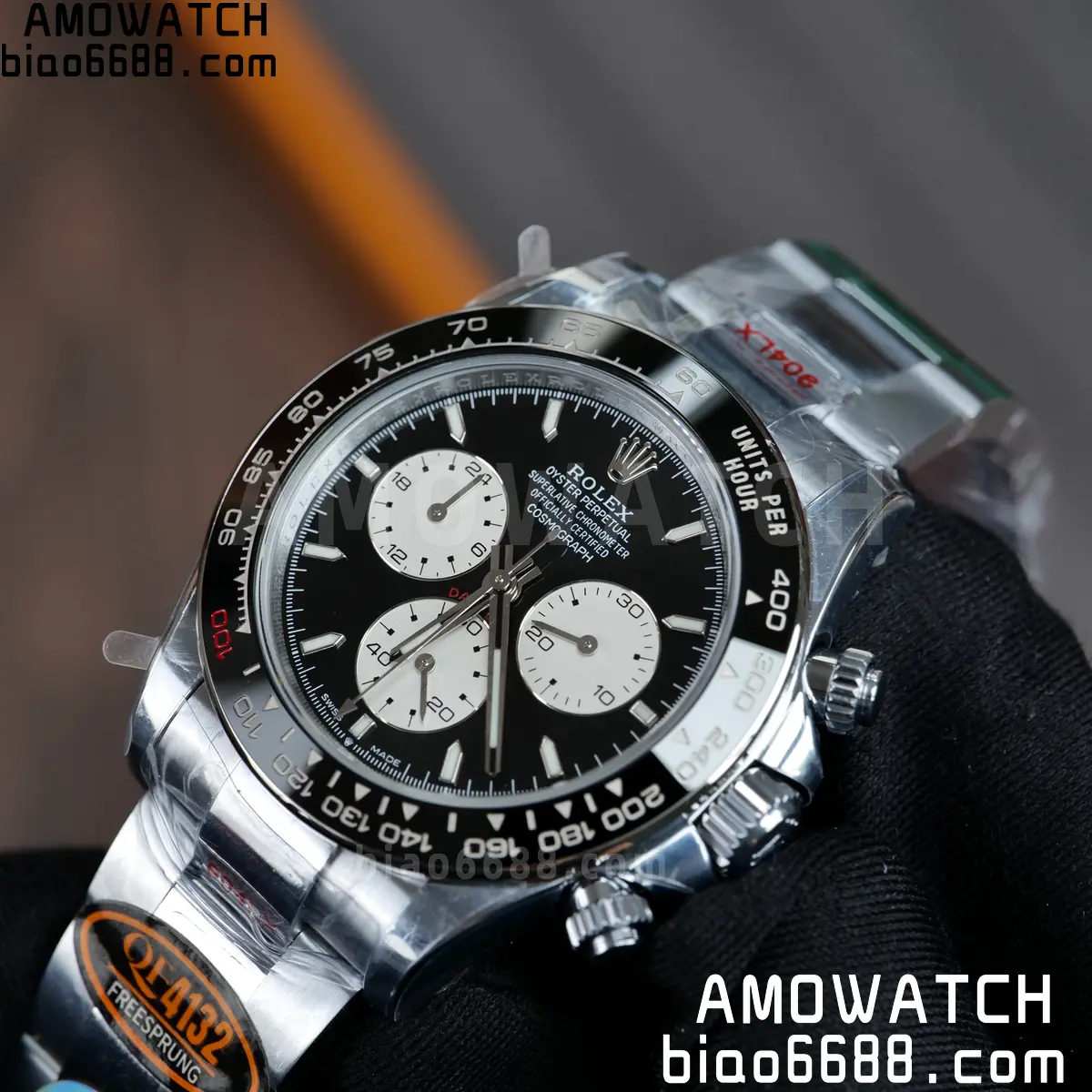 Rolex Daytona 126529LN Le Mans QF 1:1 Best Edition on SS Brcelet SH4132 Tungsten Heavy V13 Free Spring 93 772adcf3c919270 AMO Watch