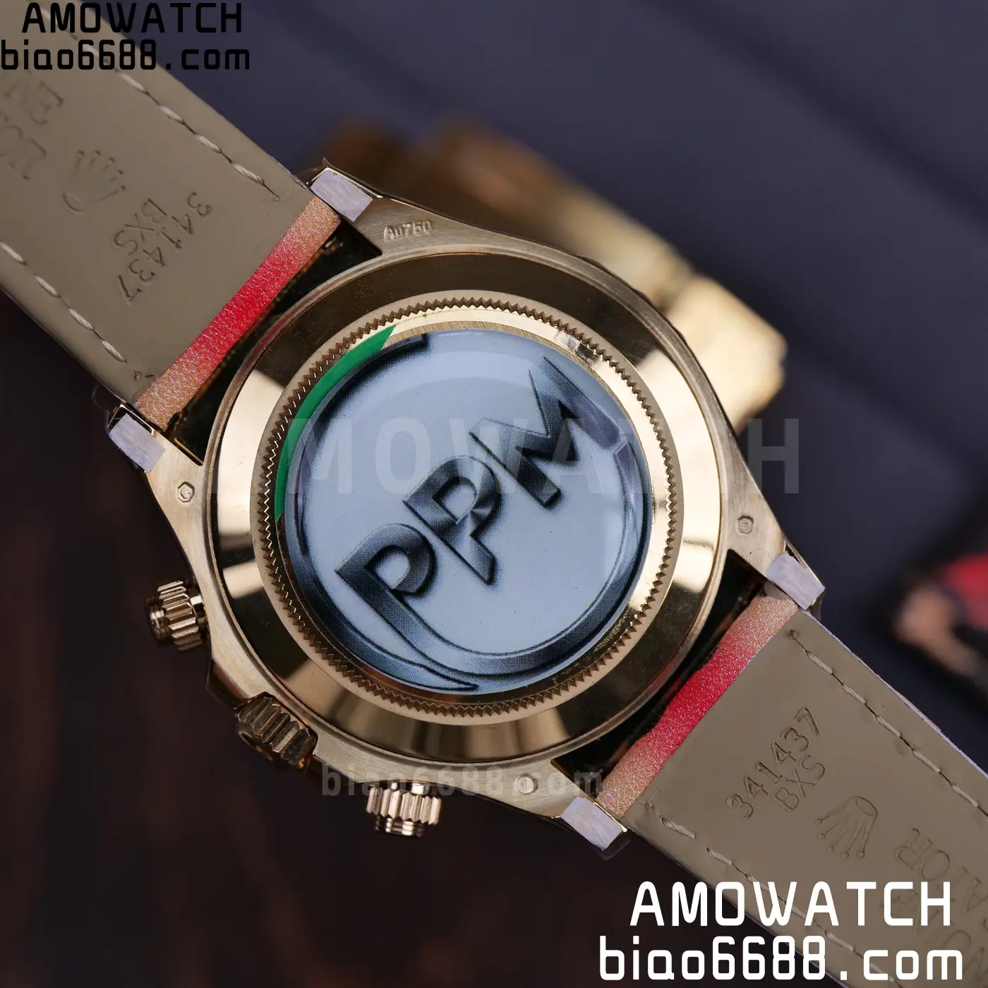 Rolex Daytona 116598SACO PPM Factory Best Edition Leopard Dial on Leopard Leather Strap 4130 93 89ef97a68d76391 阿默表行AmoWatch