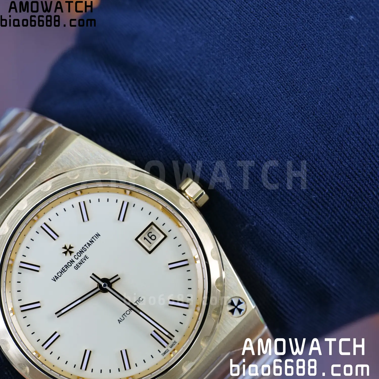 VC Historiques 4200H/222 YG PPF 1:1 Best Edition Blue Dial on SS Bracelet A2455 99 8a381ceec4d81a7 阿默表行AmoWatch