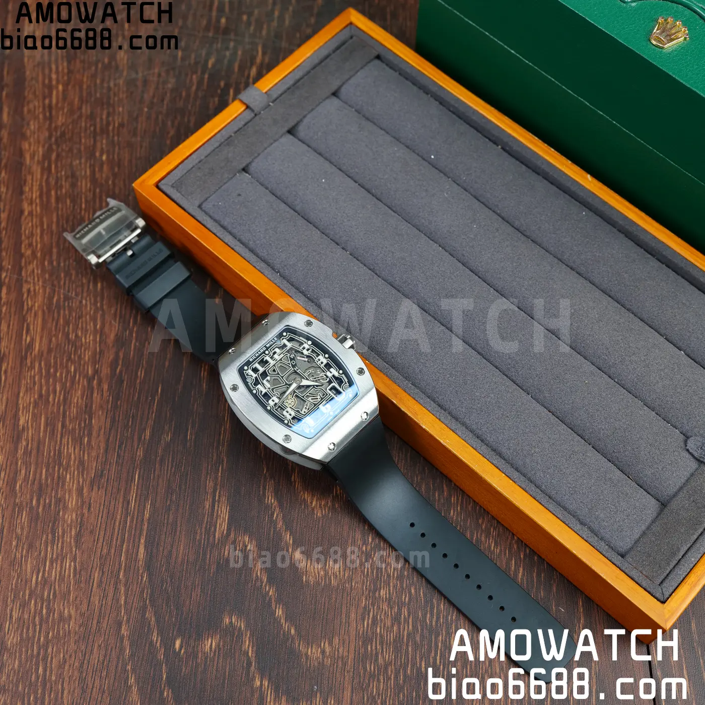 RICHARD MILLE RM67-01 AVF Best Edition Skeleton Dial on Black Rubber Strap CRMA6 79 8a829f92b0335d2 阿默表行AmoWatch