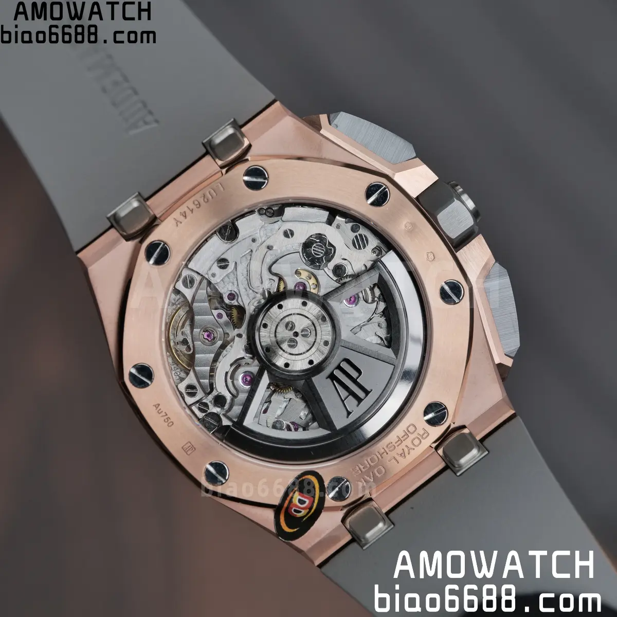 AP Royal Oak Offshore 43mm 26420OI RG DDF 1:1 Best Edition Gray Dial on Gray Rubber Super Clone 4401 (Weighted) 109 8e7e58dccf21592 AMO Watch