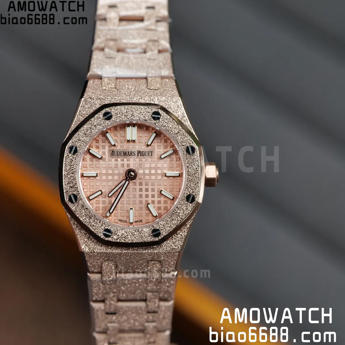 AUDEMARS PIGUET Lady Royal Oak 67630 23mm RG TW Best Edition Silver Dial Swiss Quartz 74 9b1e73c405730c4 AMO Watch