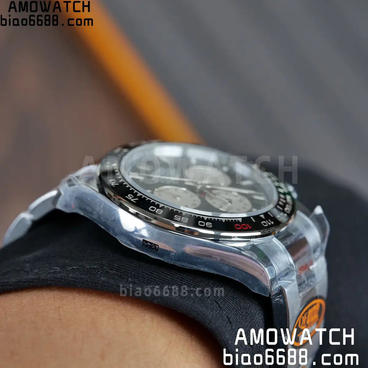 Rolex Daytona 126529LN Le Mans QF 1:1 Best Edition on SS Brcelet SH4132 Tungsten Heavy V13 Free Spring 114 9dd0ac7bbef2e9c AMO Watch