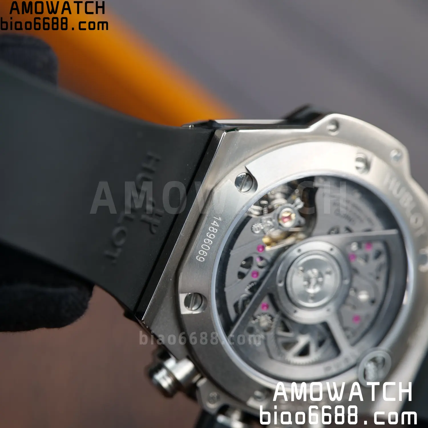 HUBLOT Big Bang Unico 42mm SS BBF 1:1 Best Edition Skeleton Dial on Black Rubber Strap A1280 V2 98 a1dce8726c26a89 AMO Watch