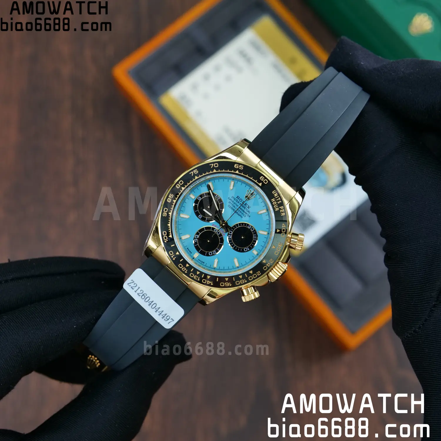 Custom Made Rolex Daytona M126518LN QF 4131 18K Yellow Gold Plated (Weighted) 79 a43a2daa7f05d14 AMO Watch