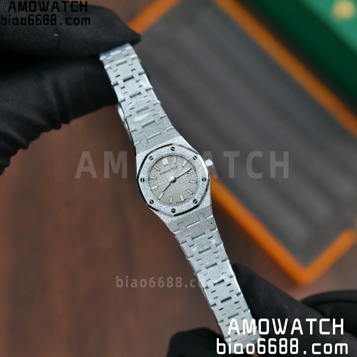 AUDEMARS PIGUET Lady Royal Oak 67630 23mm SS TW Best Edition Silver Dial Swiss Quartz 83 b4085995bb85518 阿默表行AmoWatch