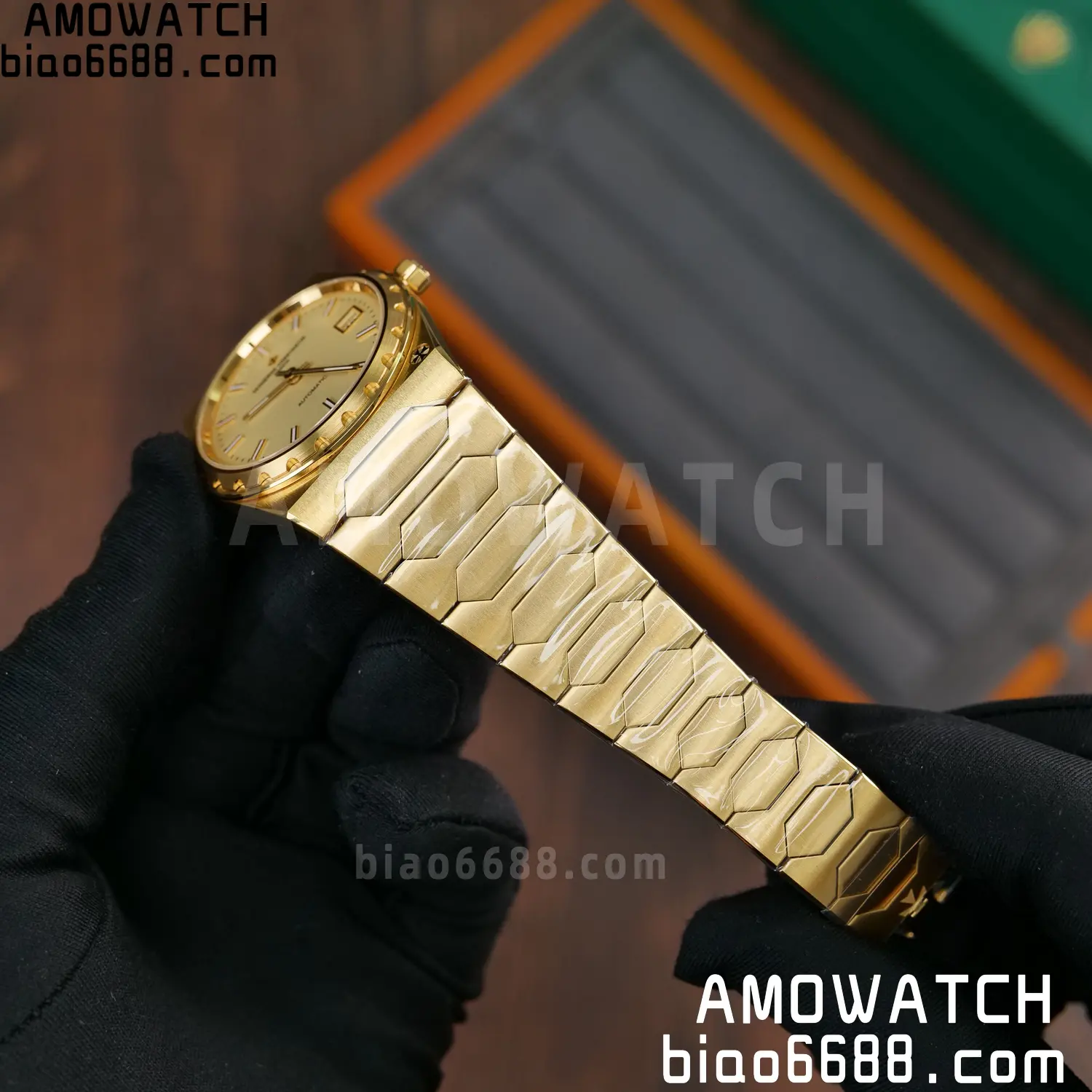 VC Historiques 4200H/222 YG PPF 1:1 Best Edition Blue Dial on SS Bracelet A2455 77 b5d5e402178a801 阿默表行AmoWatch