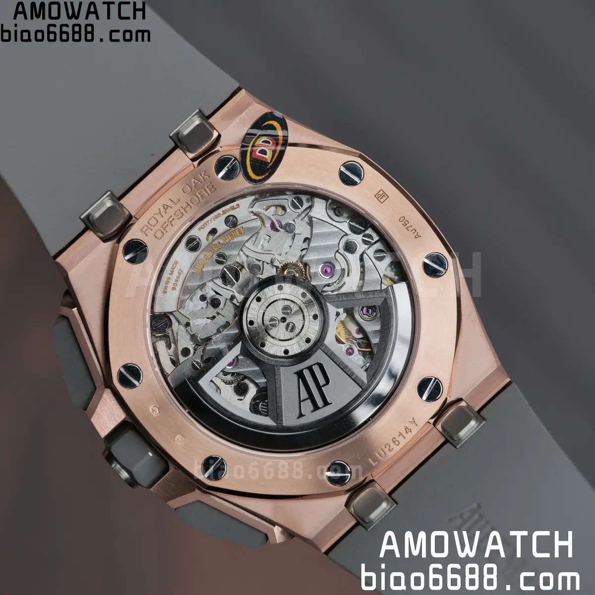 AP Royal Oak Offshore 43mm 26420OI RG DDF 1:1 Best Edition Gray Dial on Gray Rubber Super Clone 4401 (Weighted) 108 bb4db3188145559 AMO Watch