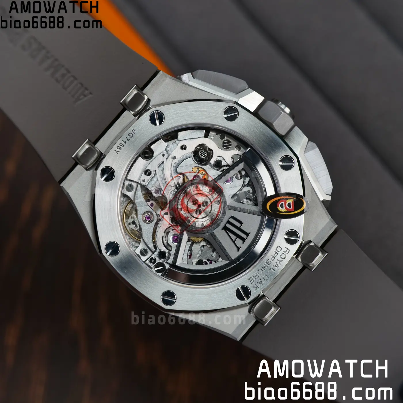 AP Royal Oak Offshore 43mm 26420so SS DDF 1:1 Best Edition Gray/Blue Dial on Gray Rubber Strap DD4401 Super Clone 92 bea349ec49988e4 阿默表行AmoWatch