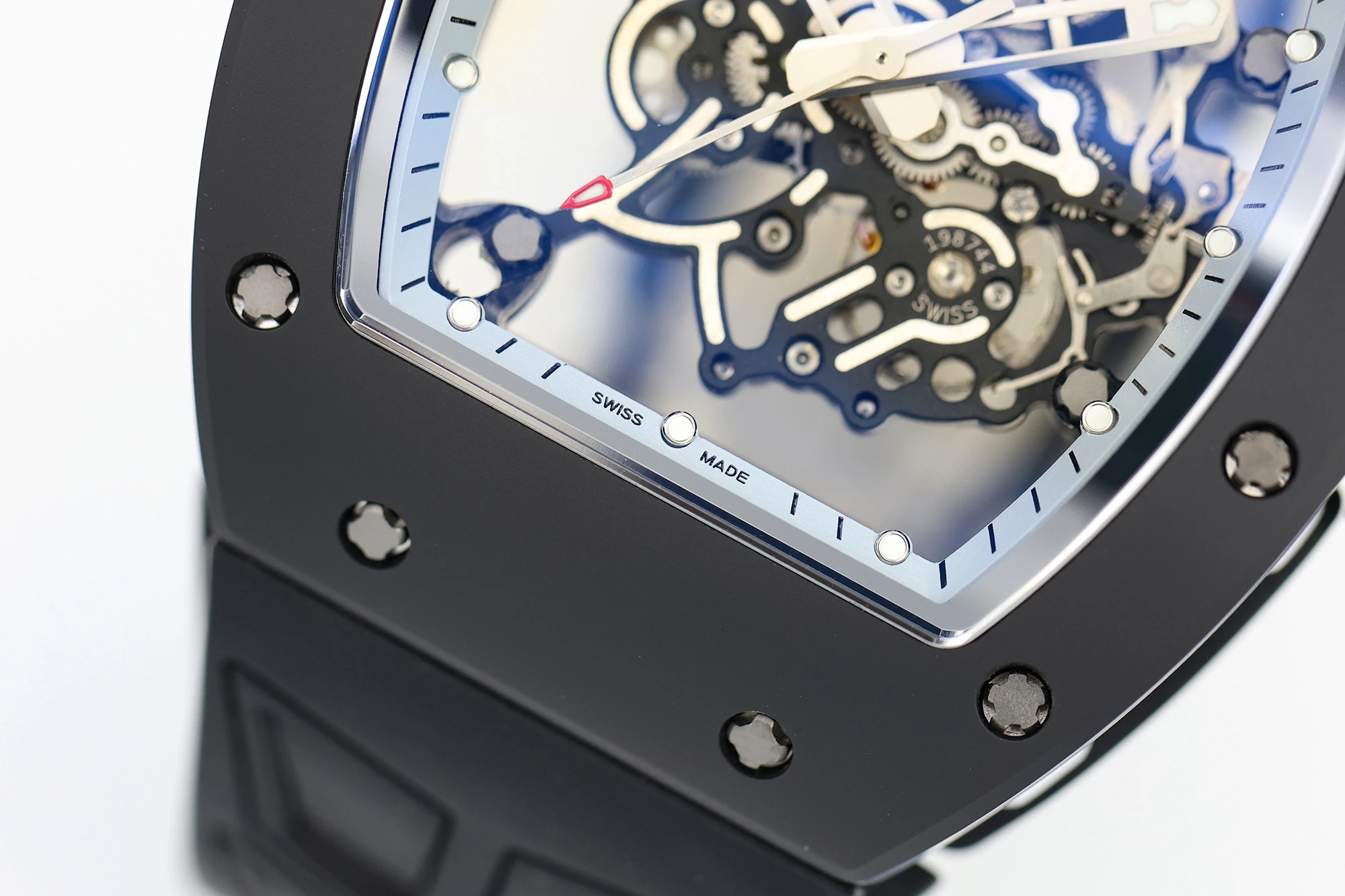 Richard Mille RM055 Black Ceramic ZF 1:1 Best Edition Blue Bezel Black Crown RMUL2 Super Clone V3 21 c578b1b19527cbc 阿默表行AmoWatch