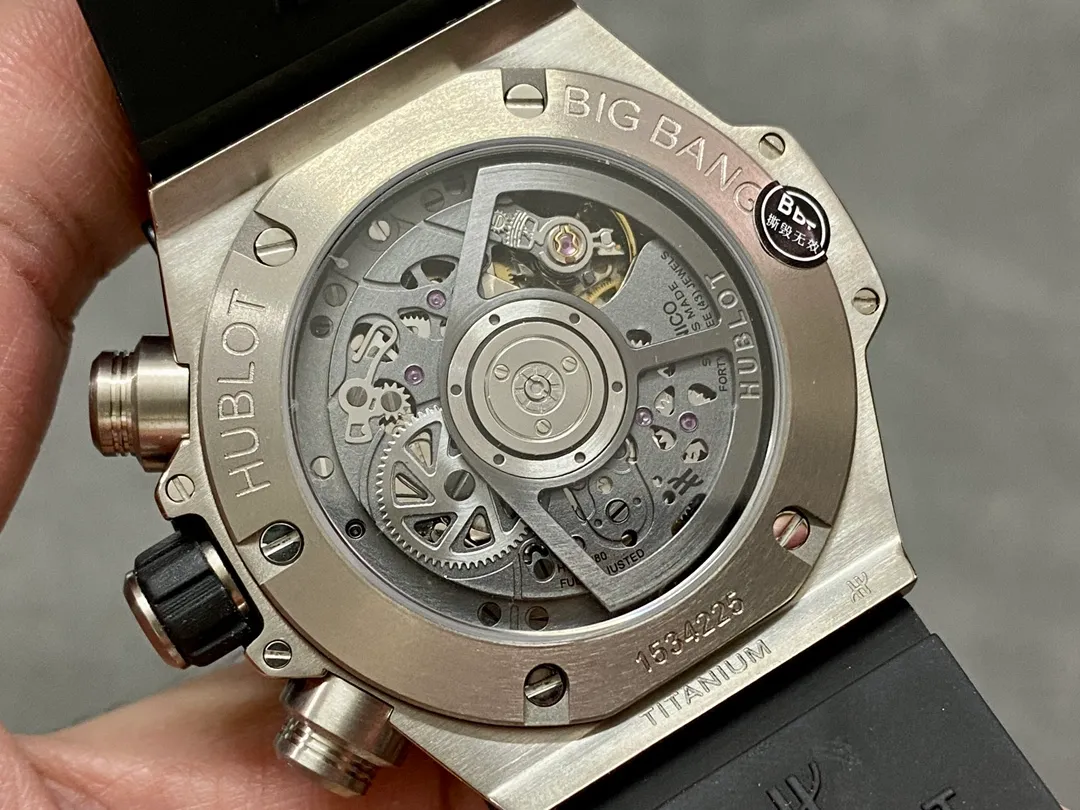 HUBLOT Big Bang Unico 42mm SS BBF 1:1 Best Edition Skeleton Dial on Black Rubber Strap A1280 V2 25 c5badd4b5eab8b5 AMO Watch