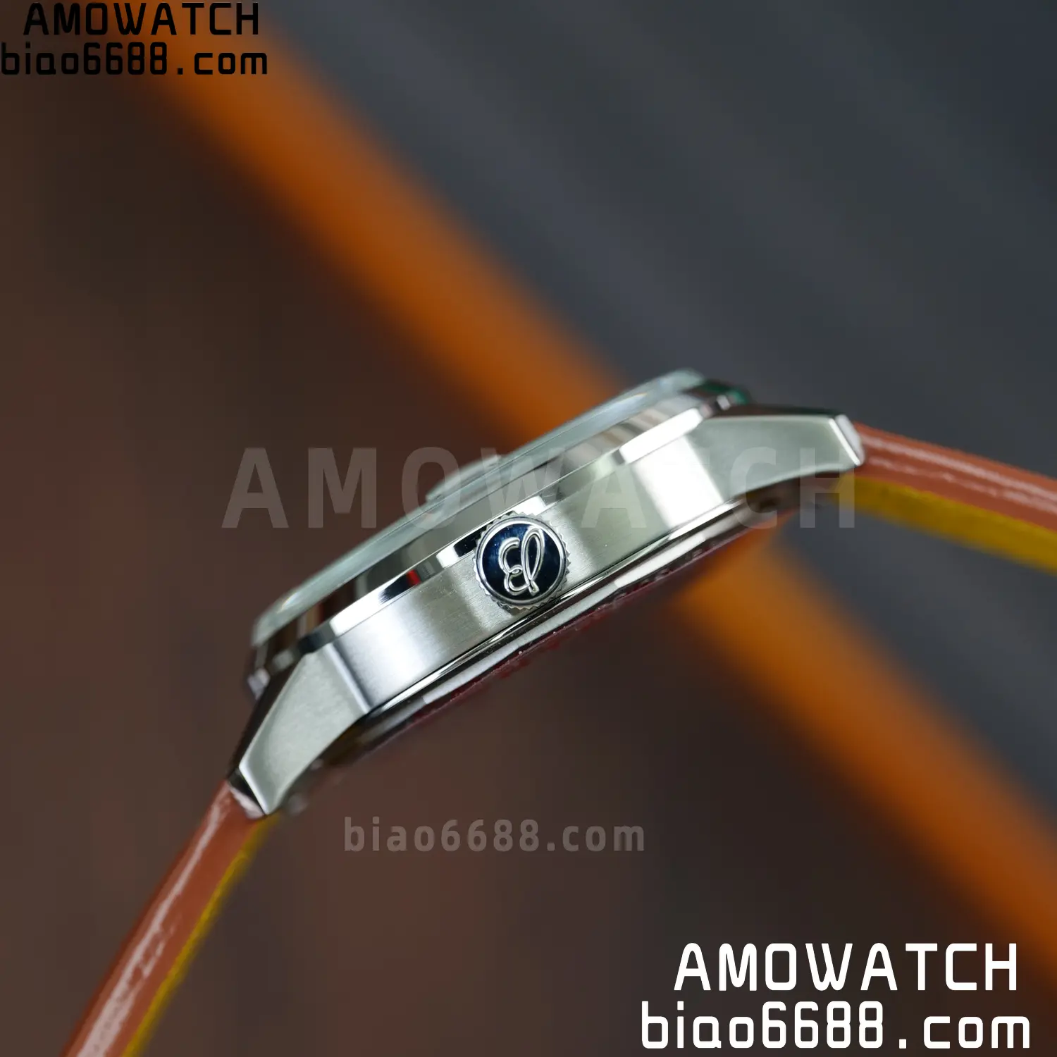 BREITLING Top Time B31 BLF 1:1 Best Edition White Dial Orange Hand on Brown Leather Strap 92 c819f0c3c0df779 阿默表行AmoWatch