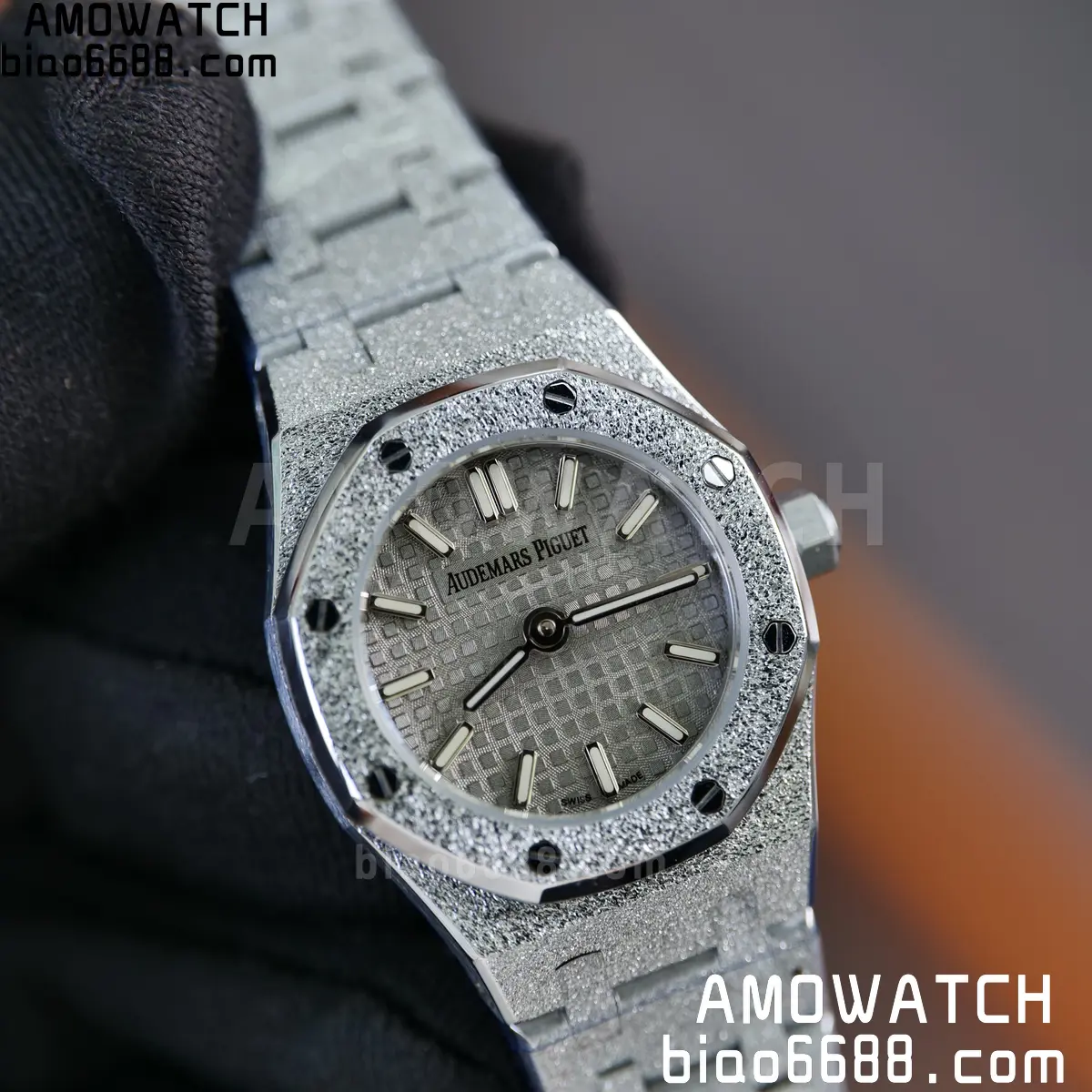 AUDEMARS PIGUET Lady Royal Oak 67630 23mm SS TW Best Edition Silver Dial Swiss Quartz 99 caa6a634b4ca7d8 阿默表行AmoWatch