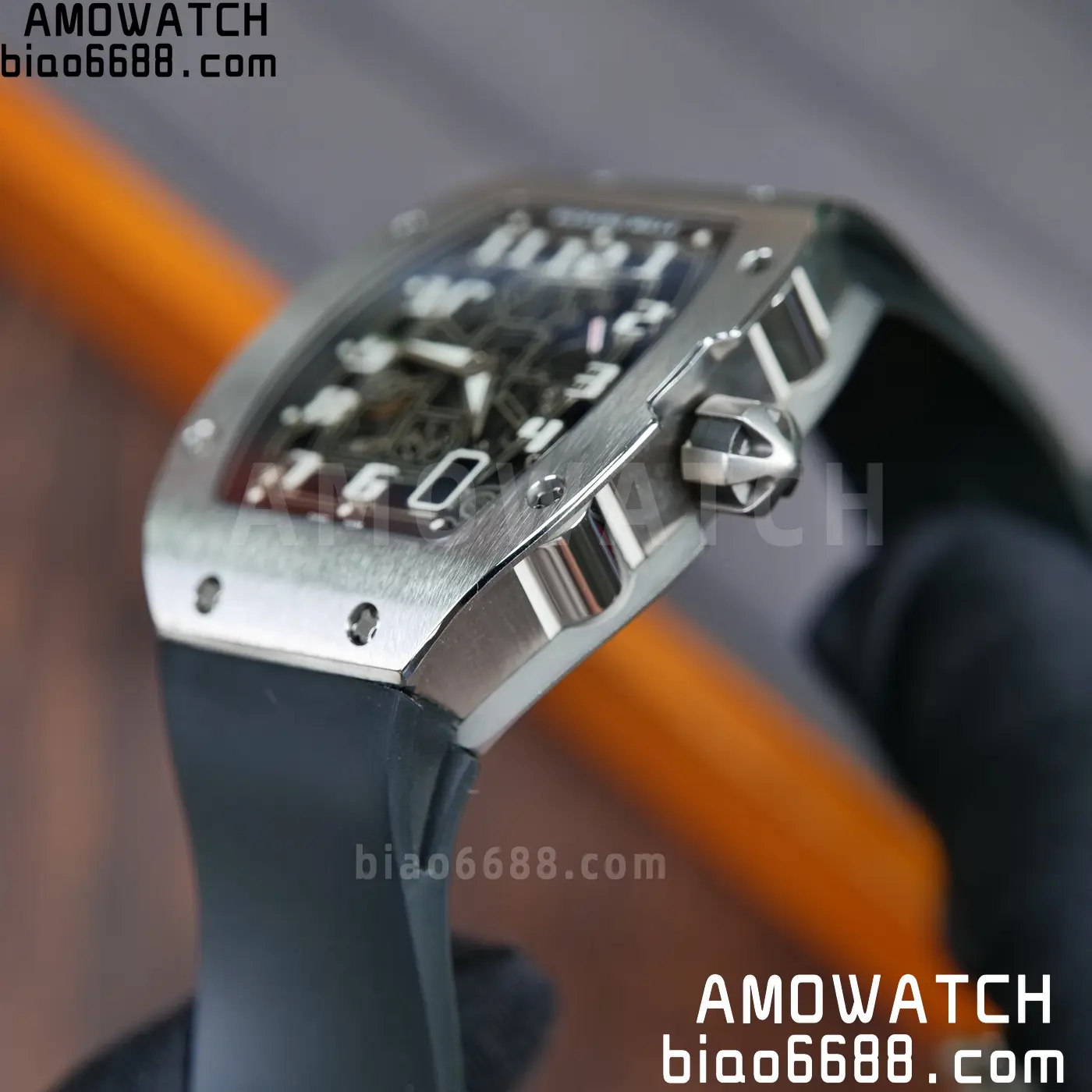 RICHARD MILLE RM67-01 AVF Best Edition Skeleton Dial on Black Rubber Strap CRMA6 90 daa179e533c5d93 阿默表行AmoWatch