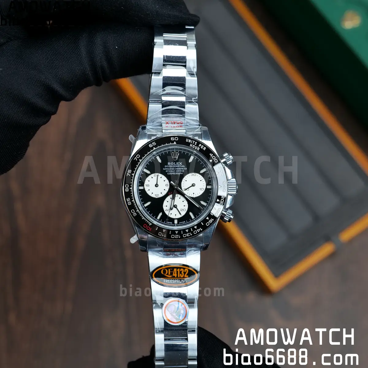Rolex Daytona 126529LN Le Mans QF 1:1 Best Edition on SS Brcelet SH4132 Tungsten Heavy V13 Free Spring 82 ddbb85deabc1dd7 AMO Watch