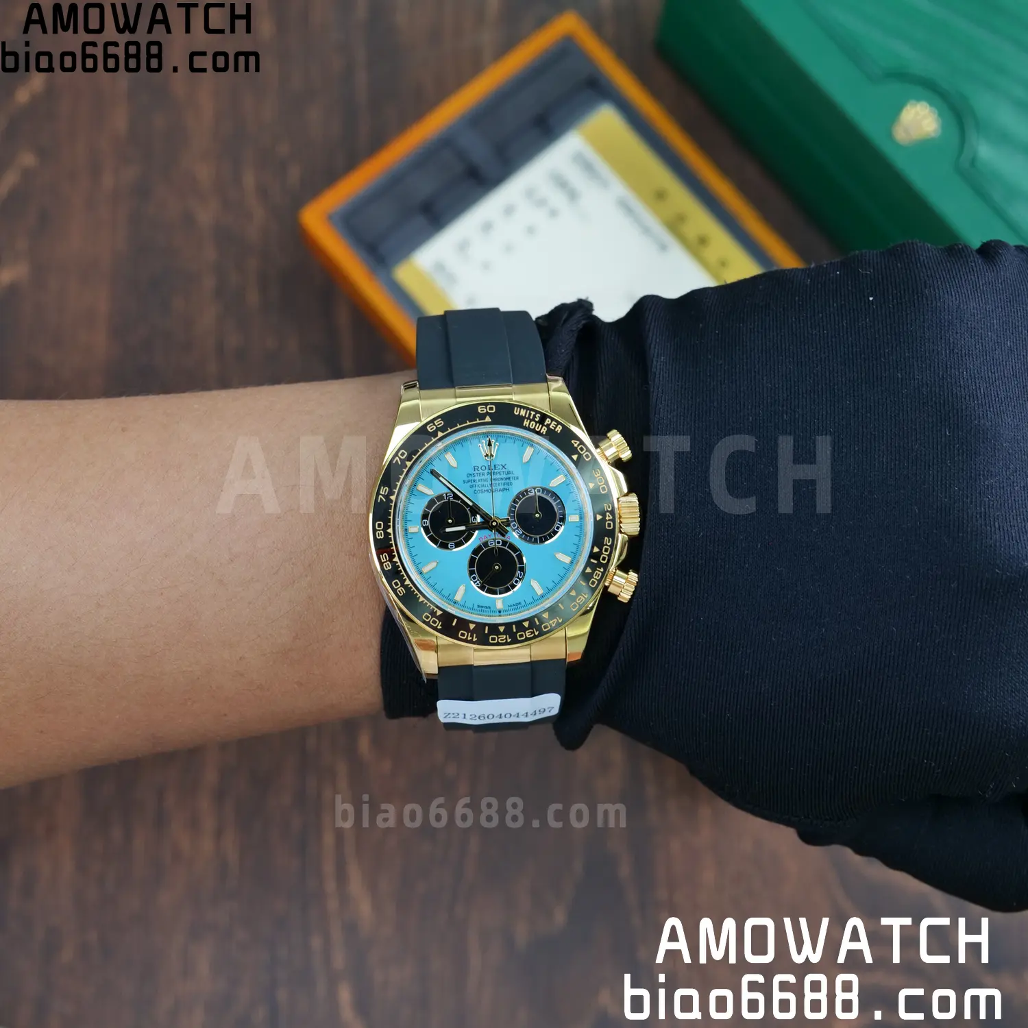 Custom Made Rolex Daytona M126518LN QF 4131 18K Yellow Gold Plated (Weighted) 109 e9a5d92255bfa91 AMO Watch