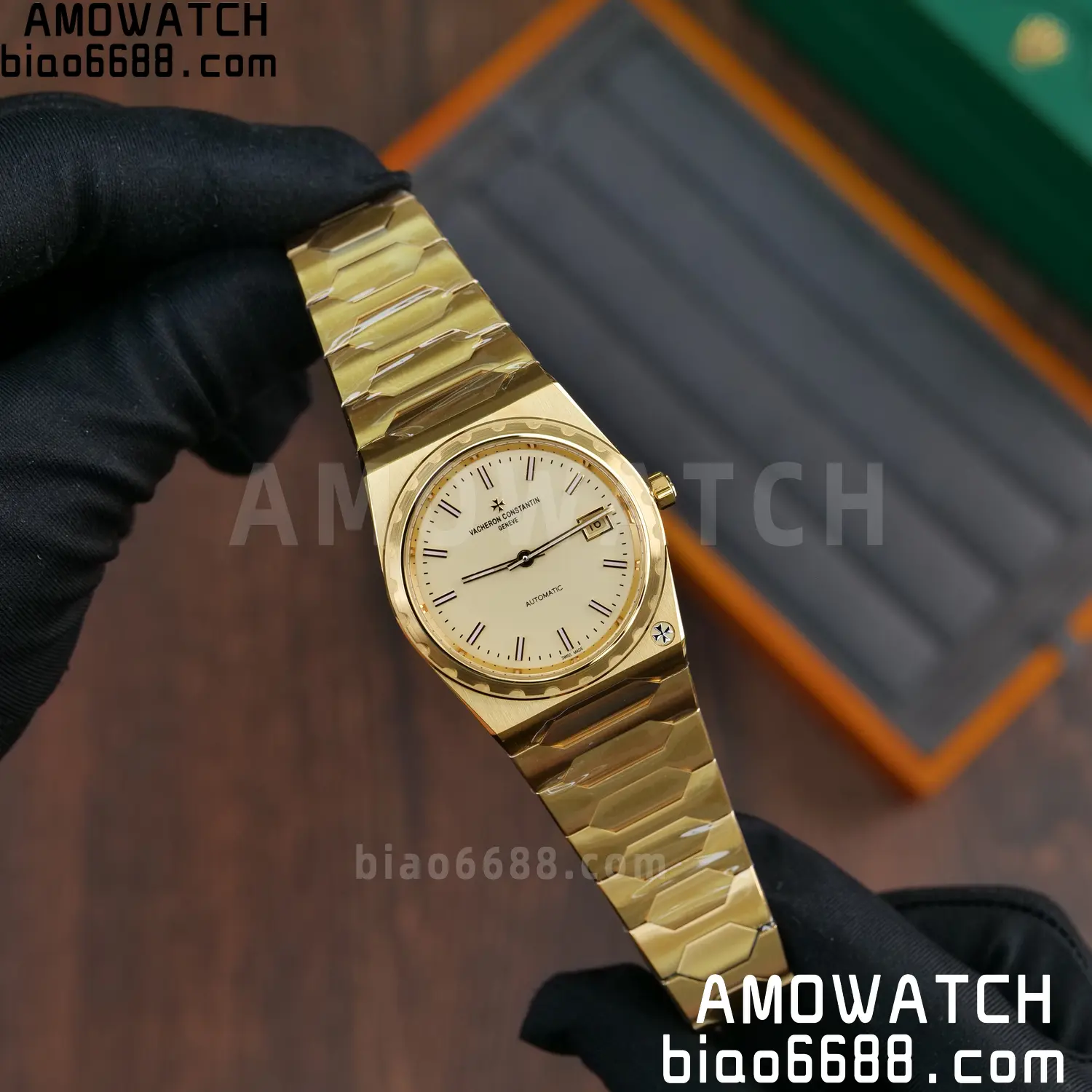 VC Historiques 4200H/222 YG PPF 1:1 Best Edition Blue Dial on SS Bracelet A2455 72 ed297836a8df688 阿默表行AmoWatch