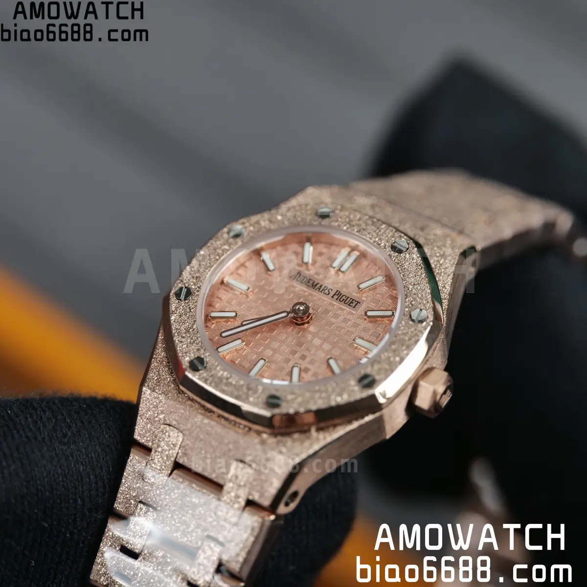 AUDEMARS PIGUET Lady Royal Oak 67630 23mm RG TW Best Edition Silver Dial Swiss Quartz 85 efd754e16f7211e AMO Watch