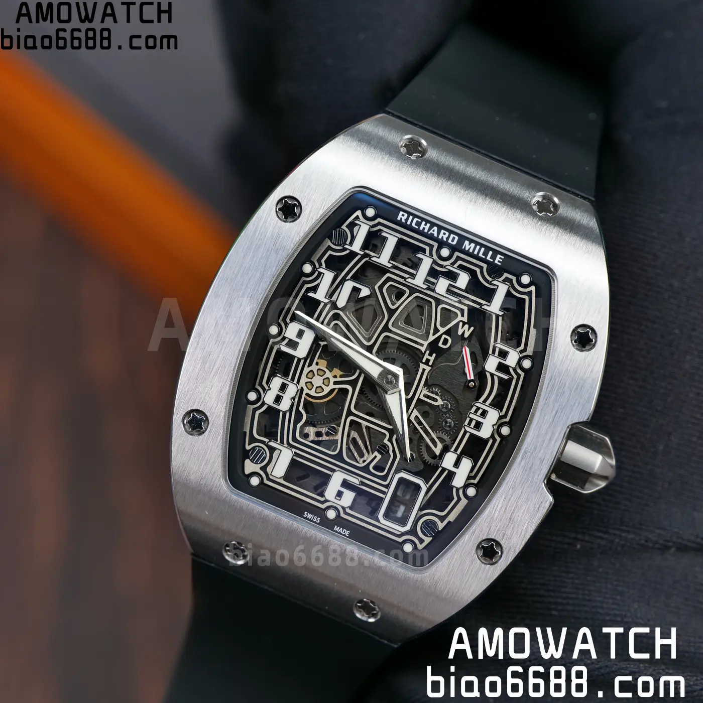 RICHARD MILLE RM67-01 AVF Best Edition Skeleton Dial on Black Rubber Strap CRMA6 103 f088c6e33390c16 阿默表行AmoWatch