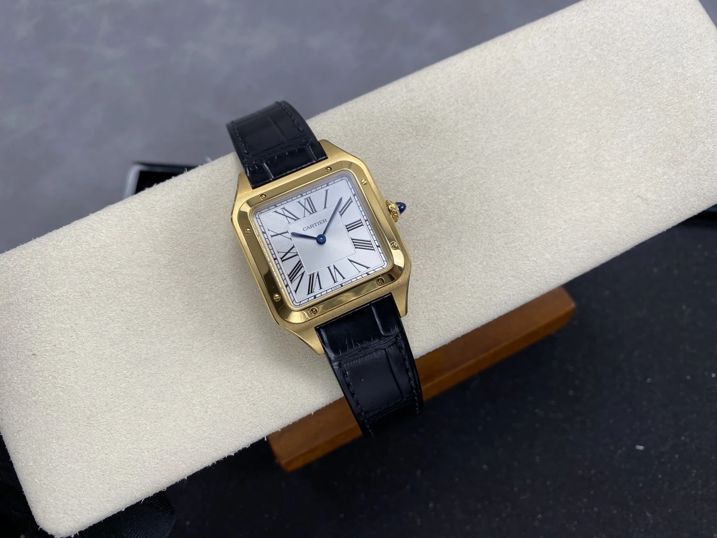 Cartier Santos Dumont YG Large F1 Factory 1:1 Best Edition white Dial Quartz 33 f1f0be77b54c07a 阿默表行AmoWatch