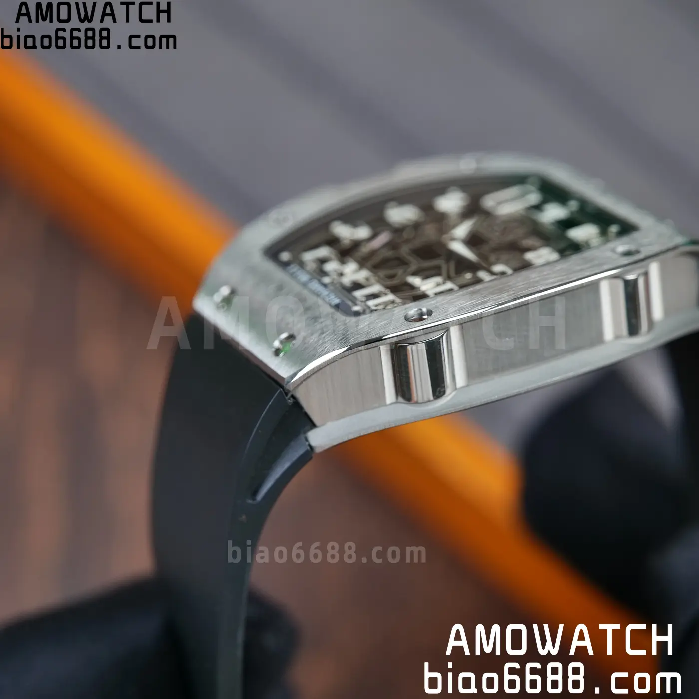 RICHARD MILLE RM67-01 AVF Best Edition Skeleton Dial on Black Rubber Strap CRMA6 88 f1fd692b0edb689 阿默表行AmoWatch