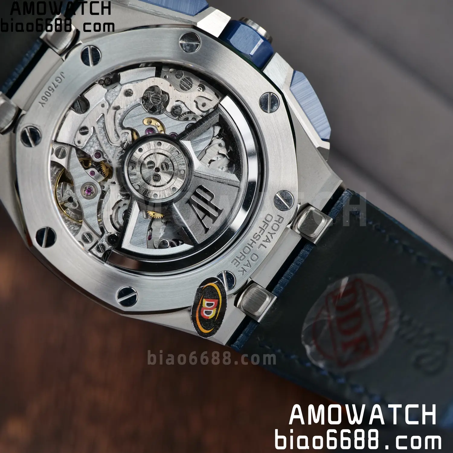 AP Royal Oak Offshore 43mm 26420 SS DDF 1:1 Best Edition Blue Dial on Blue Rubber Super Clone 4401 72 f23be822844f880 AMO Watch