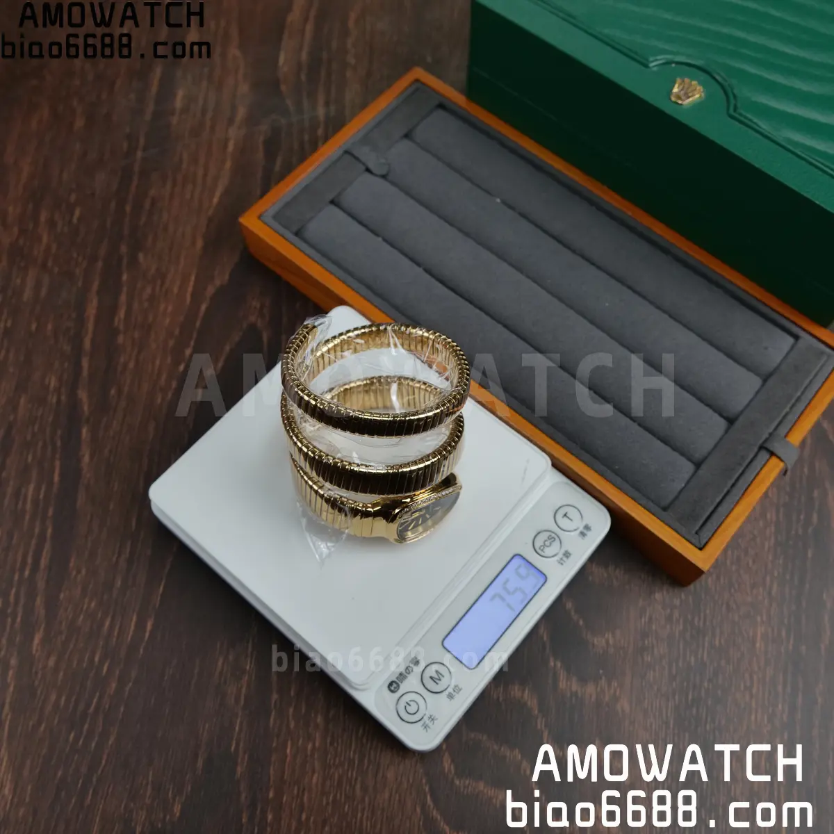 BVLGARI SERPENTI YG BVF 1:1 Best Edition Black Dial on YG Bracelet ETA Quartz 57 f9da0ba814de591 阿默表行AmoWatch