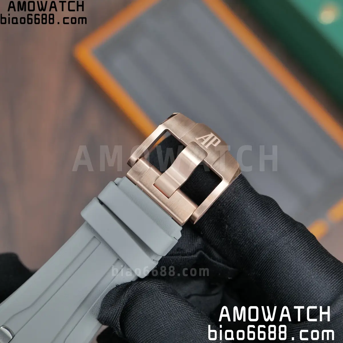 AP Royal Oak Offshore 43mm 26420OI RG DDF 1:1 Best Edition Gray Dial on Gray Rubber Super Clone 4401 (Weighted) 89 fb16c0ec61f87f1 AMO Watch