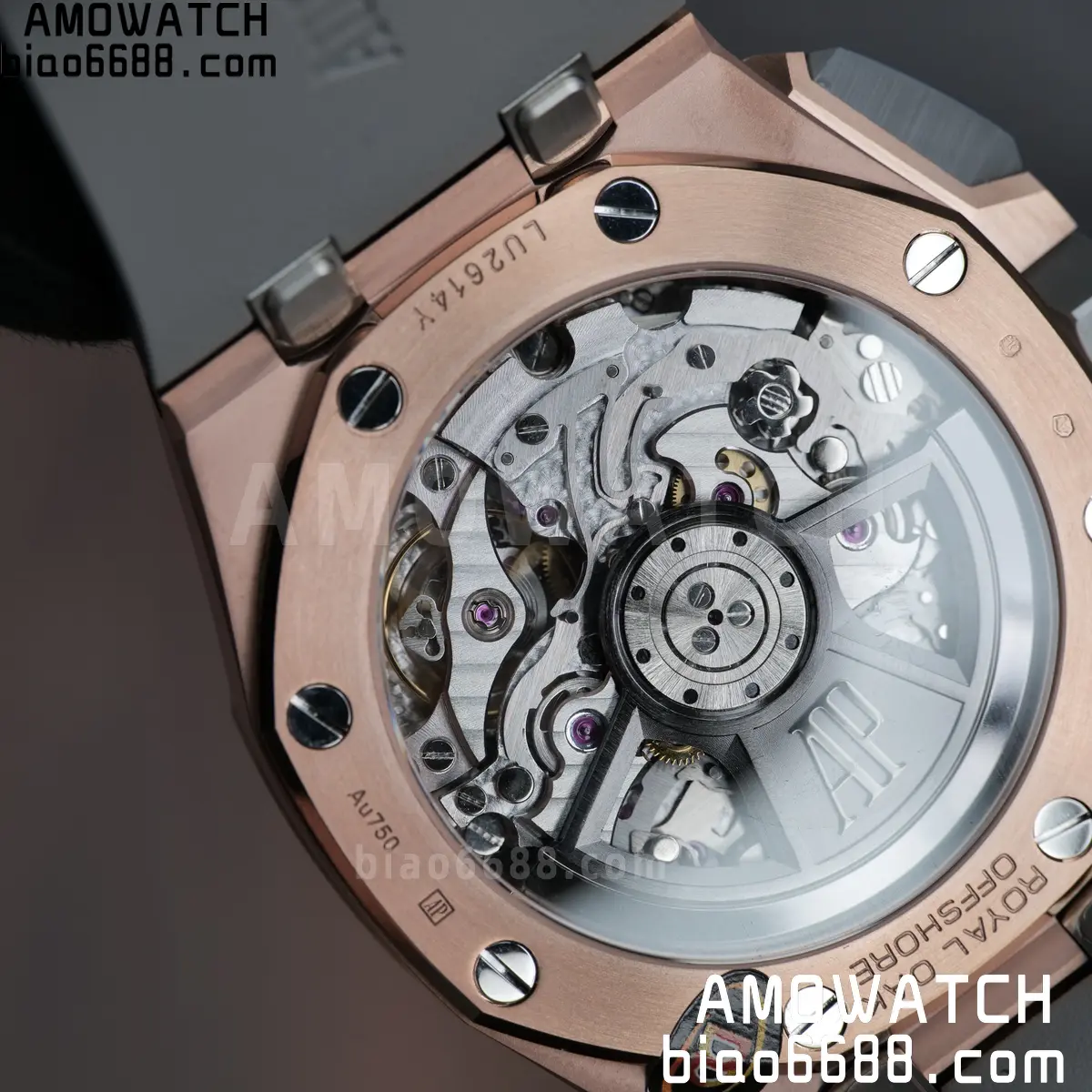 AP Royal Oak Offshore 43mm 26420OI RG DDF 1:1 Best Edition Gray Dial on Gray Rubber Super Clone 4401 (Weighted) 110 feb129d85c2ecd5 AMO Watch