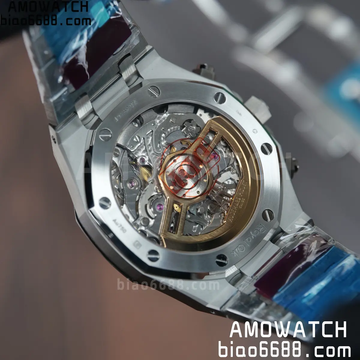 AP Royal Oak Chrono 26240 DDF 1:1 Best Edition Blue Dial on Bracelet DD4401 Super Clone Weight (SW Dial) 106 02eb44b2382ebd4 阿默表行AmoWatch