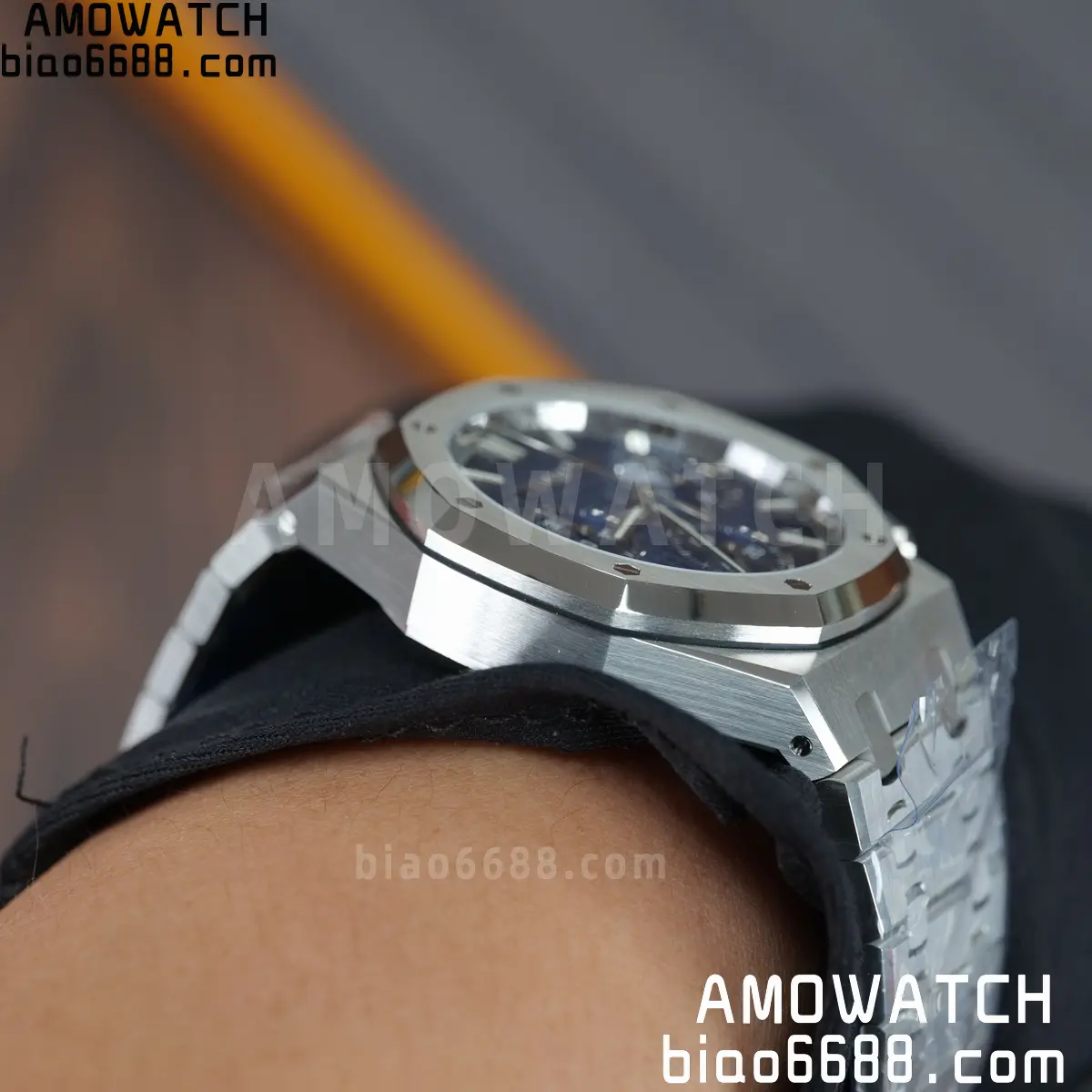 AP Royal Oak Chrono 26240 DDF 1:1 Best Edition Blue Dial on Bracelet DD4401 Super Clone Weight (SW Dial) 116 0400cebb8acdadd 阿默表行AmoWatch
