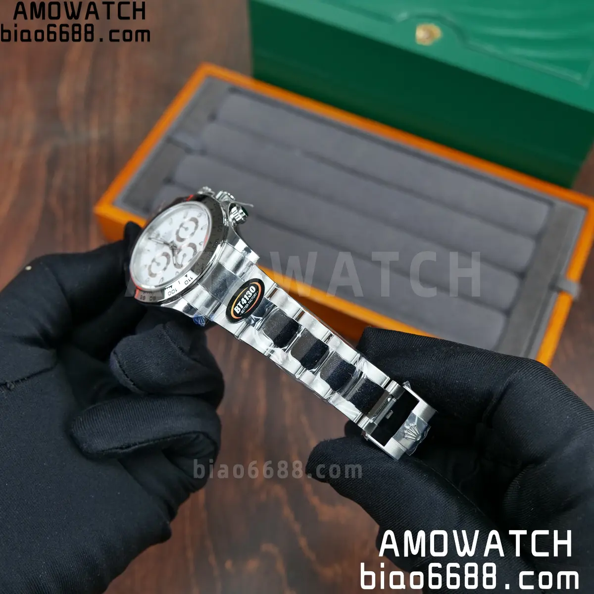 Rolex Daytona 116520 BTF 1:1 Best Edition 904L Steel White Dial on SS Bracelet DD4130 61 047a4e1fd78b284 AMO Watch